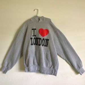 Gray i❤️london sweatshirt
